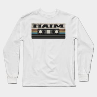 Haim Mix Tape Long Sleeve T-Shirt